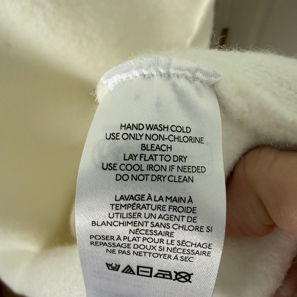 Anthropologie Cream Textured Cardigan - Picture 5 of 6